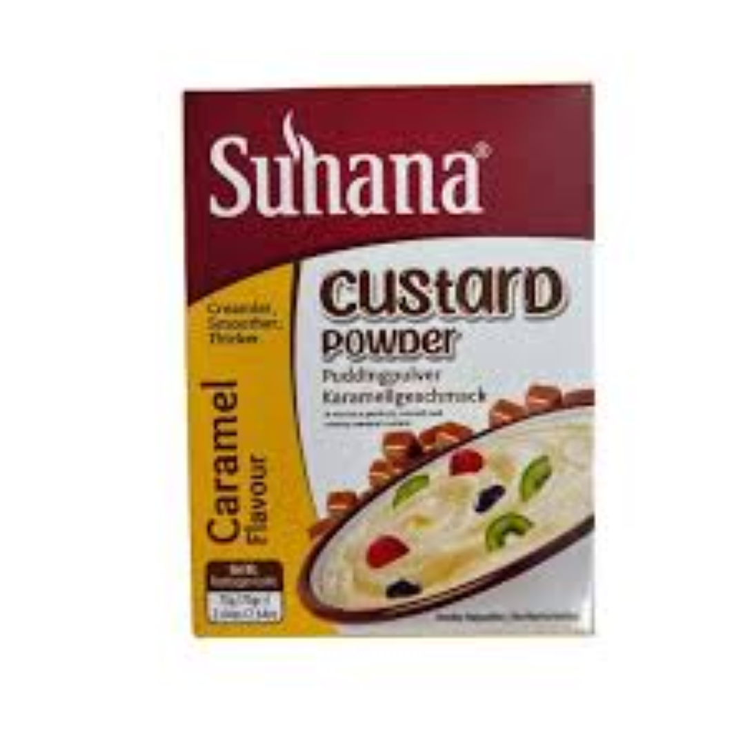 SUHANA CARAMEL CUSTARD POWDER 75G